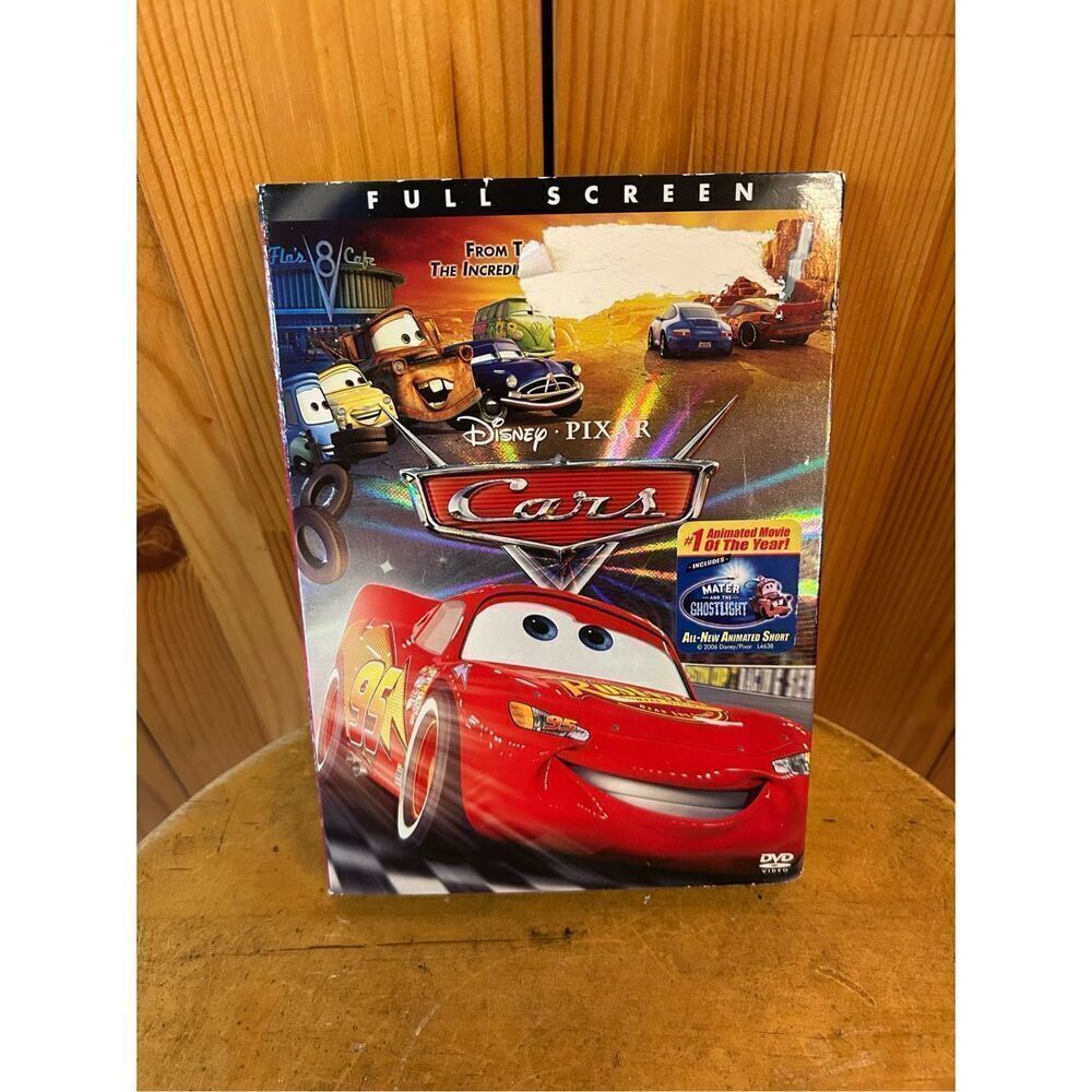 Cars (DVD, 2006) - Disney Pixar Good, With DVD Guide Included (8162)